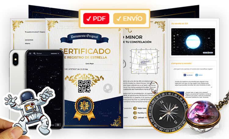 Pack: Certificado y regalos